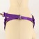 Soft harness kit, leash 120 x 1 cm with a swivel, s, Osh 26-67 cm, og 26-67 cm, purple