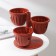 Kashpo multi -tiered “cascade”, 3 pcs, 700 ml, terracotta color