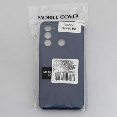 Red Line Ultimate case for Tecno Spark 8c, silicone, blue-3