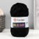 Yarn "Dolce Baby" 100% micropoliester 85m/50 g (742 black)