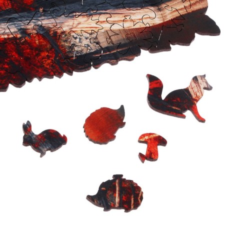 Figure puzzle “Amazing World”, 110 details, 28.8 × 20.2 cm-3