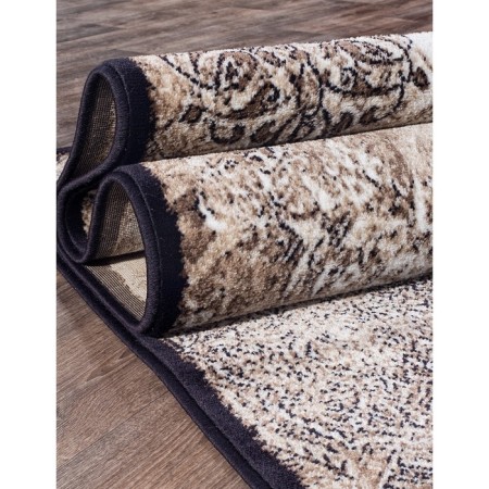 Rectangular carpet Merinos Valencia Deluxe, size 150x230 cm, color Brown-2