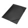 A4 elastic band A4, 500 μm Calligrata, Koreshka 4 mm, up to 300 sheets, embossing "Sand", black
