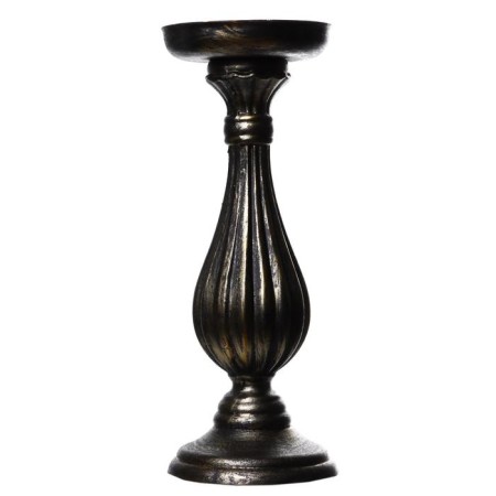 Summary of the tree for 1 candle "Ferdinand" black with a golden patina 28x10.5x10.5 cm-3