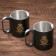 Gift set of tourist "Character and Strength": a thermos 500 ml, a mug 2 pcs