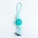 A wicker cable toy with a ball, up to 35 cm, up to 115 g, mint