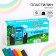 Plasticine 6 colors 60 g "Blue Tractor"