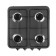 Gas tiles Homestar HS-1204, 4 burners, black
