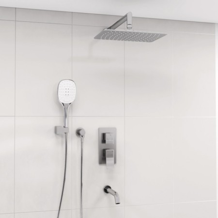 The shower system wasserkraft a171619, built -in, tropical shower, shower, chromium-1