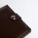 Cover for car documents and passports for magnet, brown color