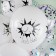 Latex ball 12 “Buba and friends”, pastel, white, 4 tbsp., Set 25 pcs., Mix