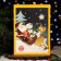 Advent calendar with mini tiles made of milk chocolate "Happy Santa", 50 g