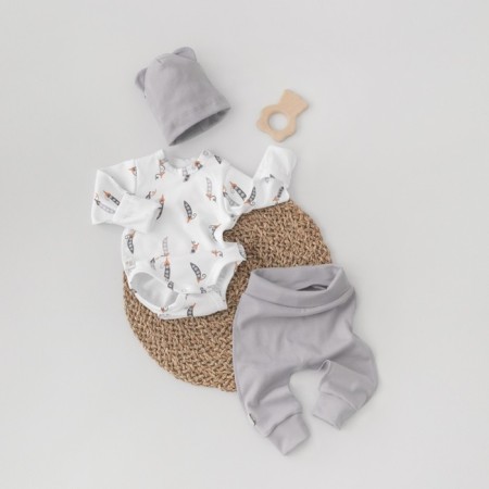 Kinderlitto Children's Kinderlitto kit, 3 objects, peas print, height 56-62 cm