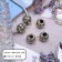 Talisman "pattern", heart, color silver