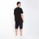 Male shorts, black color, size 56