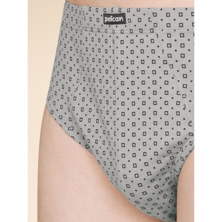 Men's panties, 3xl size, black color, gray, 2 pcs-5