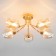 MARCI chandelier, 5x40W E27, color gold