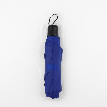 Mechanical umbrella "plain", 3 additions, 8 spokes, r = 48 cm, blue color-3