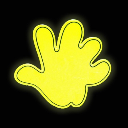 Reflective stickers "pen", 5.3 × 5.3 cm, 4 pcs on the sheet, color mix-3