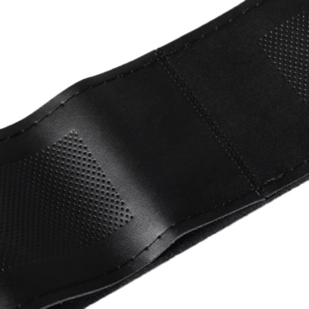 Cartage braid braid, 38 cm, Pu skin, anti -slip, black-4