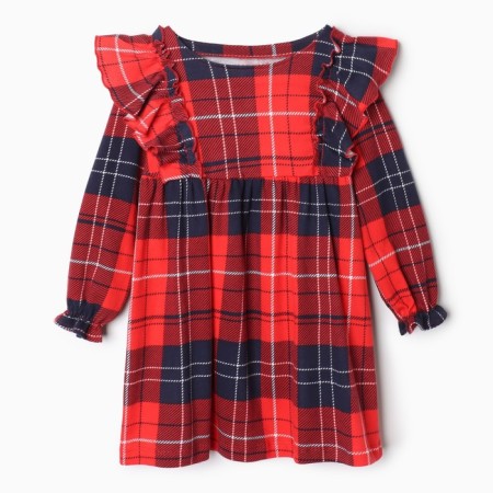 Baby dress with ruffles KAFTAN "CENT" R.32 (110-116 cm)-6