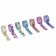 Sticky tape polymer for decor with sparkles "Patterns", 15 mm x 3 m (set 7 pcs)