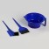 Set for hair dyeing, 3 objects, blue color