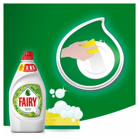 Fairy washed the green apple, 450 ml-4