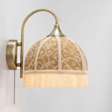 Sconces Citilux "Basel" CL407315, 20x26 cm, 1x40W, e27, brown color-11