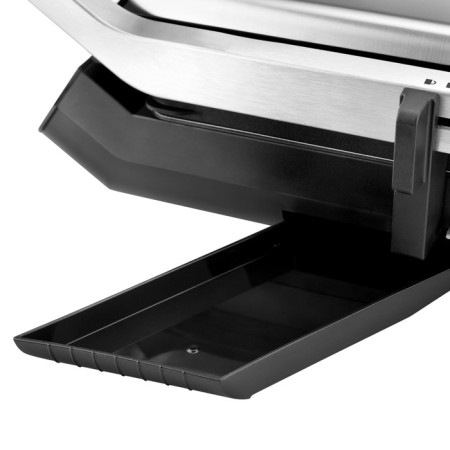 Electric grill Brayer 2008br, anti -stick coating, 33x24.5 cm, silver-10