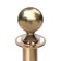 Fencing stand is height-95cm, diameter 5.1 cm, floor diameter-32cm gold