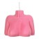 Candle Pecado BDSM "Women's Silhouette", Pink color, 49 g