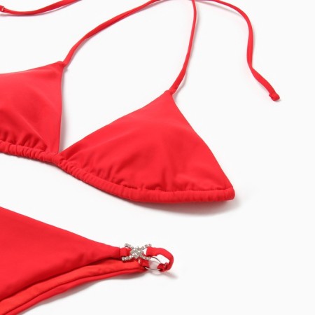 Separate female Minaku swimsuit red color, size 48-4