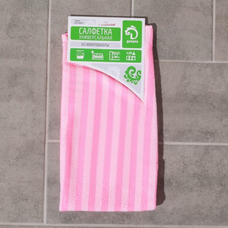 A rag for washing the floor “strip”, 50 × 70 cm, microfiber, 160 gr, color mix-3
