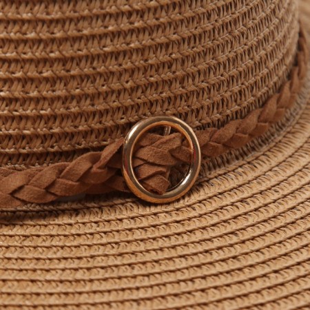 Women's hat minku, col. light brown, rr 58-5
