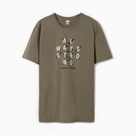 Male T -shirt, khaki color, size 50