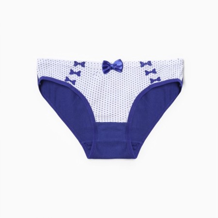 Women's panties, dark blue color, size 42-44