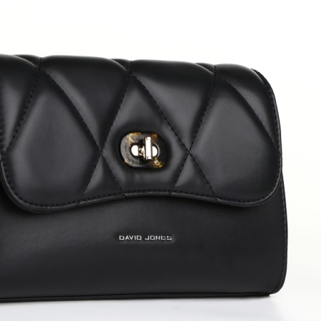 Bag-mixer on the David Jones valve, external pocket, adjustable belt, black color-3