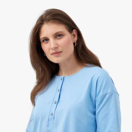 Longsliv Women's Minaku: Basic Line Color Gray-Great, Rr. 48-3