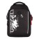 School backpack, 40 x 27 x 20 cm, Grizzly, ergonomic back, laptop department, black
