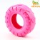 Chewing toy for dogs "Shine" 9 cm, pink