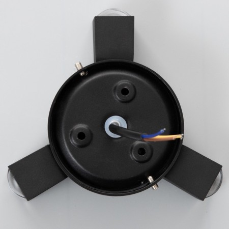 Lamp "Deco" 3xLED 3W 4000K IP66 black 16x4.3x16 cm-6