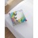 Decorative pillowcase "Butterflies after rain", on a zipper, size 45x45 cm