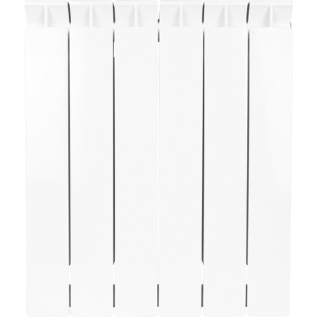 Bimetallic radiator Stout Style, 500 x 80 mm, 6 sections, side connection-1