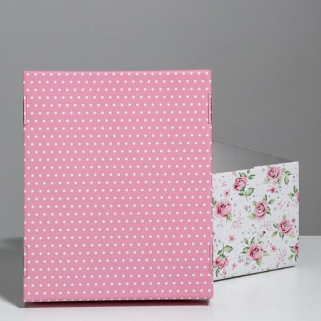 Gift folding box, packaging, “Memories of wonderful”, 31.2 x 25.6 x 16.1 cm-6