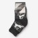 Children's woolen socks "deer", black color, size 16