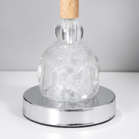 Table lamp Aleessia 1x60W E27 silver 21x21x33.5 cm Risalux-3