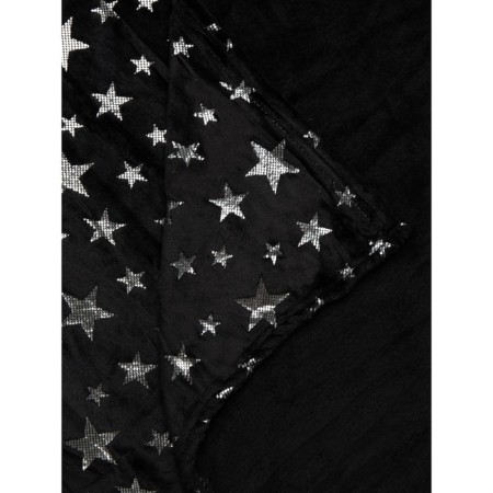 Texrepublic blanket, size 200x220 cm, black color-3