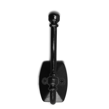 Hook furniture tundra TKD032, two -rod, black metallic-2