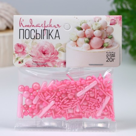 Confectionery sprinkling "multifaceted love", 20 g-1
